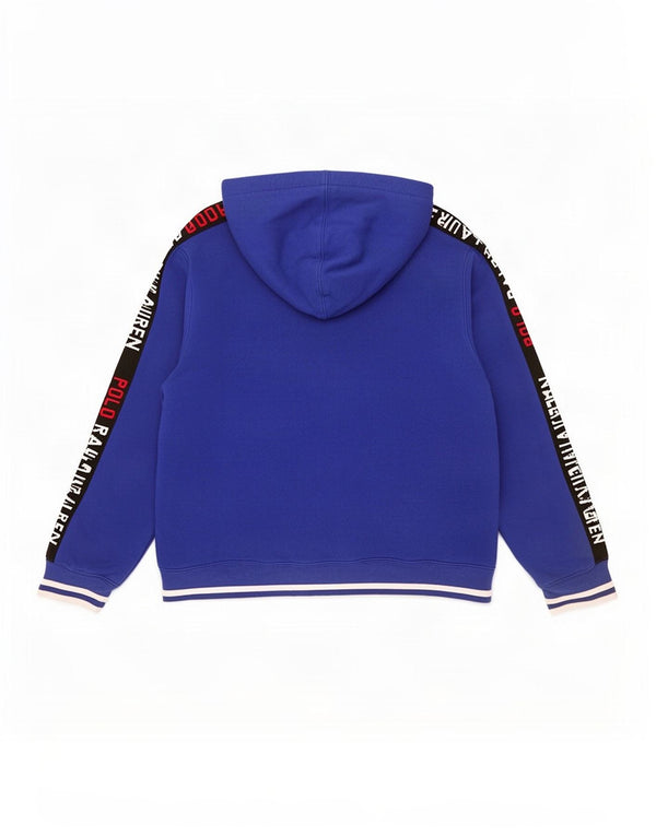 Polo Ralph Lauren Felpa con cappuccio e zip per ragazzi 14-15 anni Large Blu