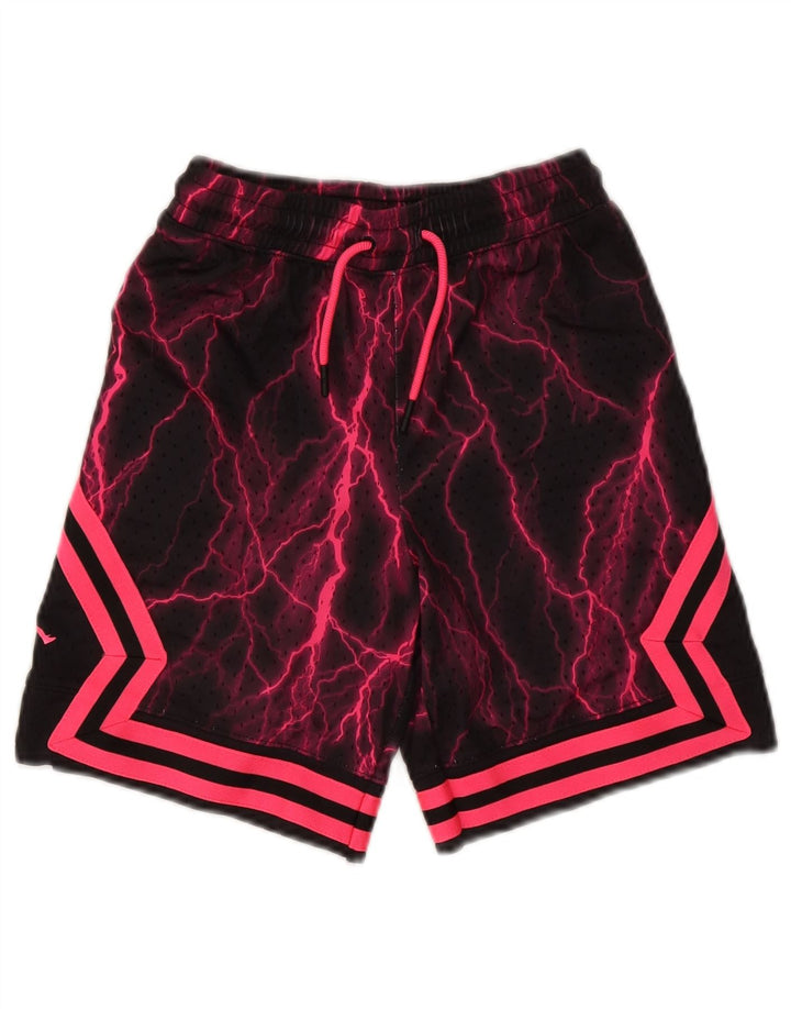 Pantaloncini sportivi Jordan da ragazzo con motivo astratto 10-11 anni medi neri