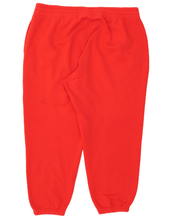 Pantaloni da tuta da donna Adidas Joggers UK 24/26 2XL Rosso Cotone