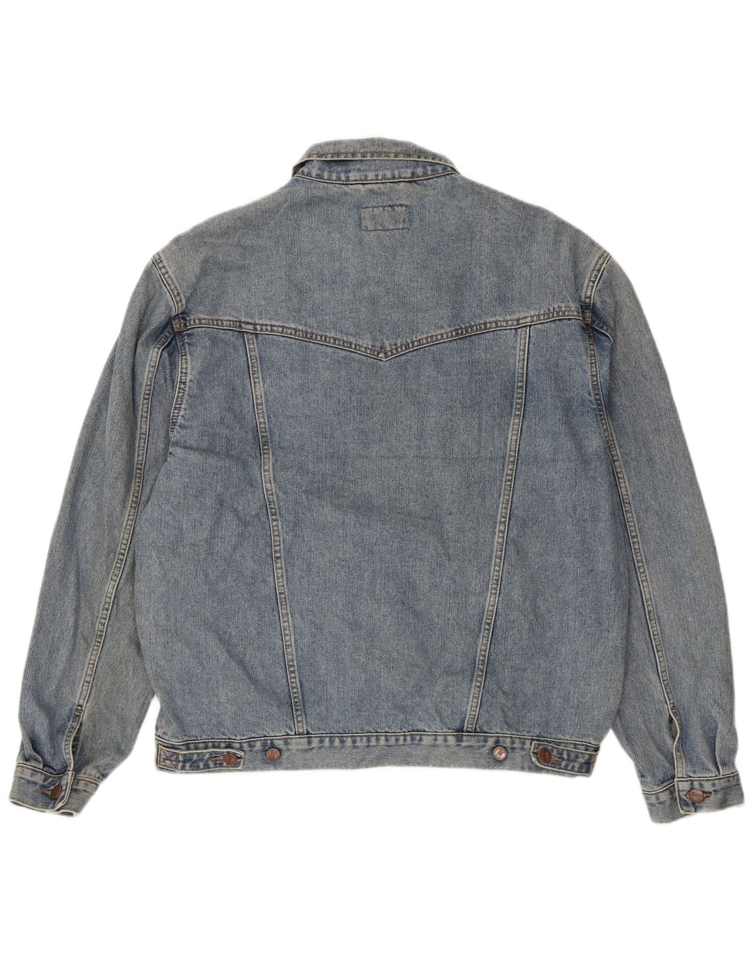 Giacca di jeans da uomo Wrangler UK 42 XL cotone blu