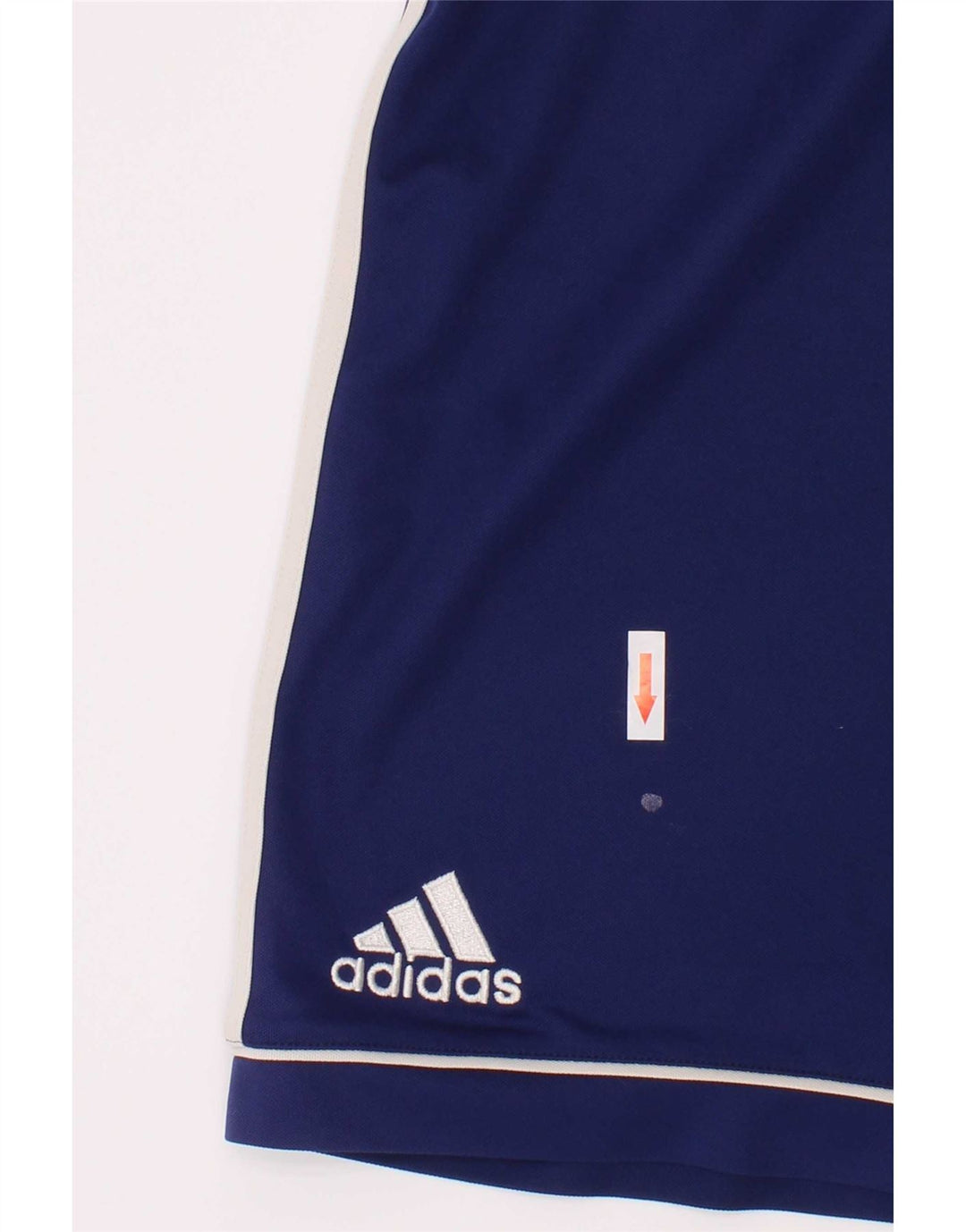 Pantaloncini sportivi Adidas Climalite da ragazzo 13-14 anni in poliestere blu