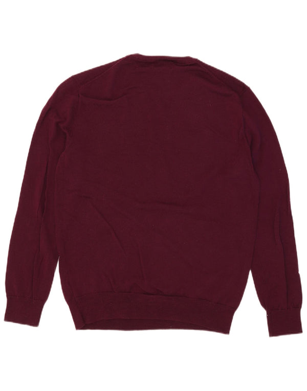 Polo Ralph Lauren Maglione girocollo da uomo slim fit bordeaux medio