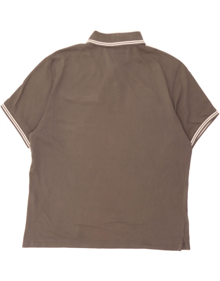 CHAMPION Mens Easy Fit Polo Shirt Medium Grey Cotton Vintage Champion and Second-Hand Champion from Messina Hembry 
