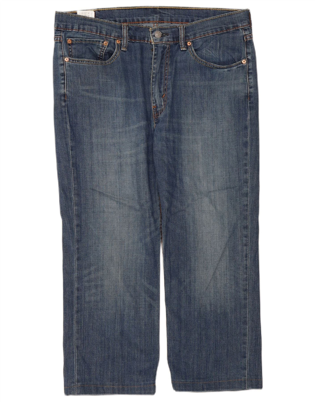 Jeans Capri da donna Levi's W36 L23 cotone blu