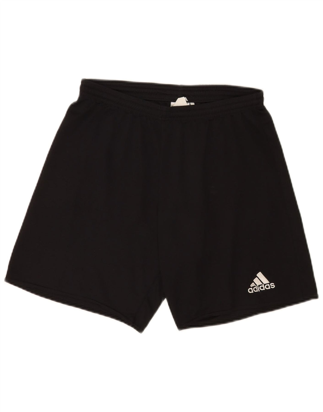 Pantaloncini sportivi regolari da uomo Adidas piccoli in poliestere nero