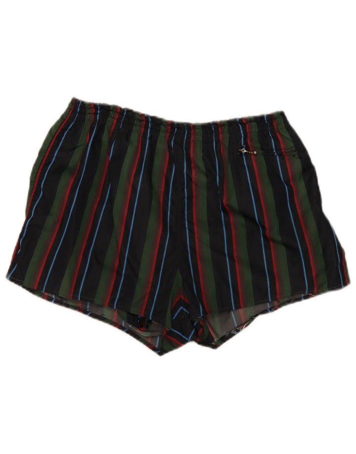 Pantaloncini da bagno da uomo Dubin medi a righe multicolori