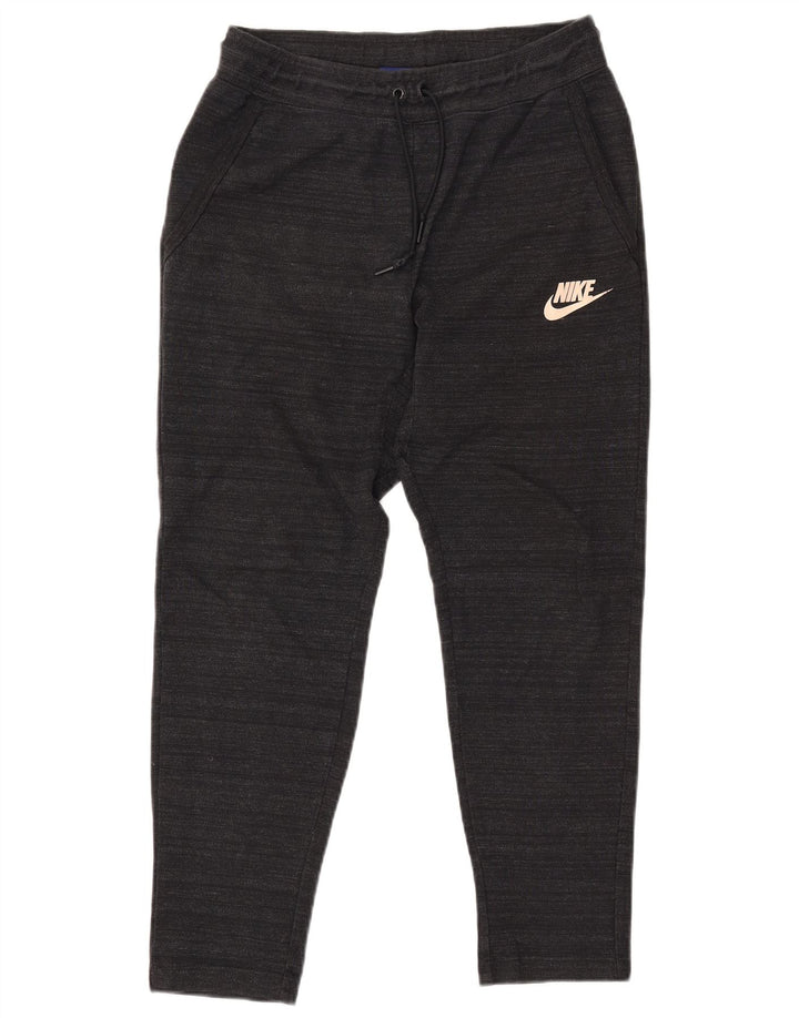 Pantaloni da tuta da uomo NIKE in cotone mélange nero medio