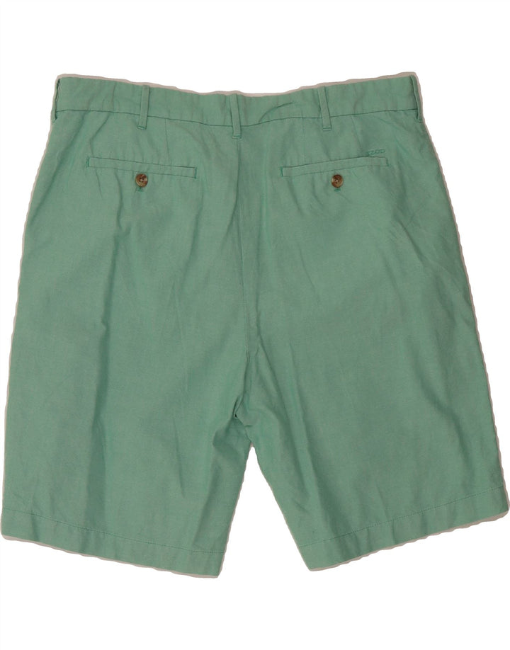 IZOD Mens Chino Shorts W40 XL Turquoise Cotton Vintage Izod and Second-Hand Izod from Messina Hembry 