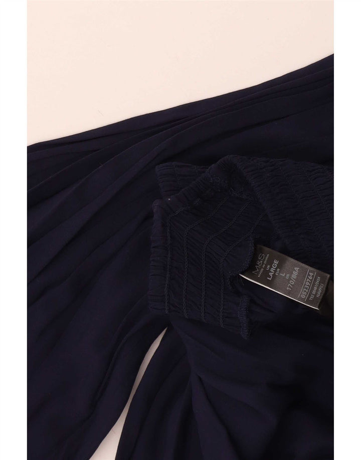 Pantaloni corti da donna Marks & Spencer Joggers grandi W30 L23 blu navy