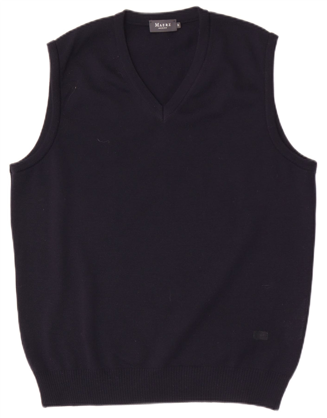 Canotta da uomo Maerz Muenchen IT 50 Medium Navy Blue Wool