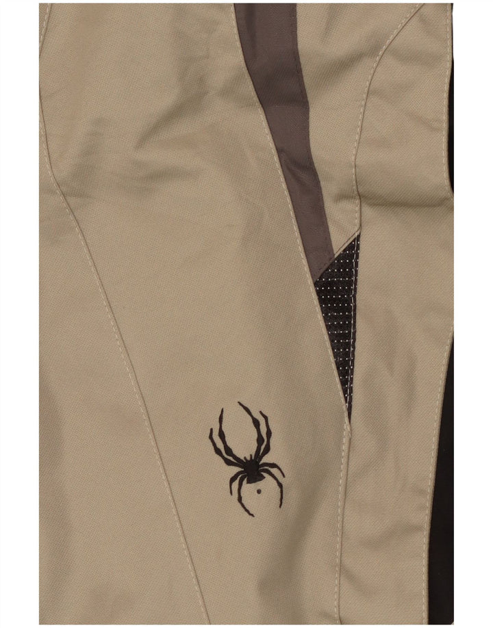 Giacca da sci da uomo Spyder UK 40 Large Beige Colourblock