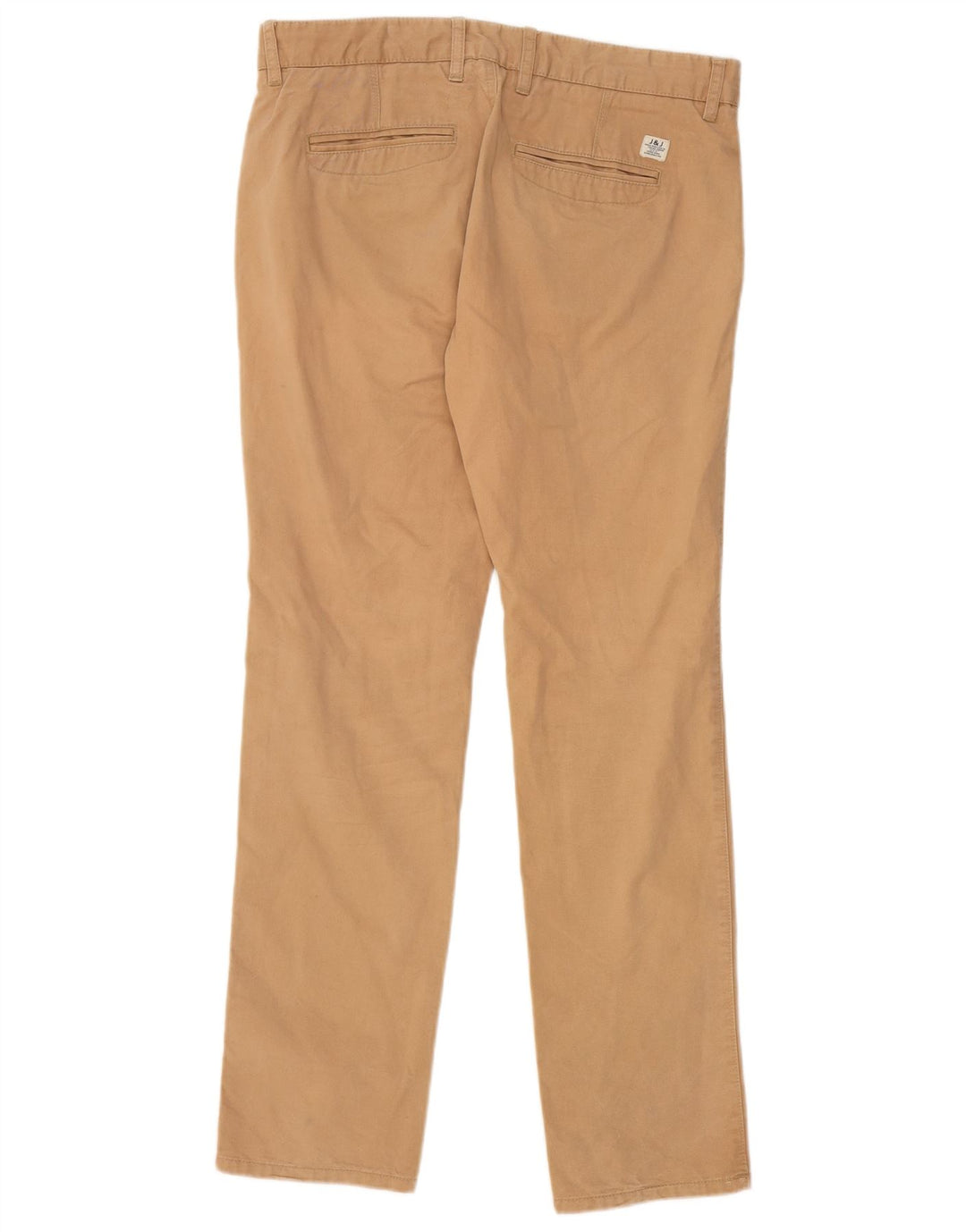 JACK & JONES Pantaloni chino slim da uomo W36 L32 Beige