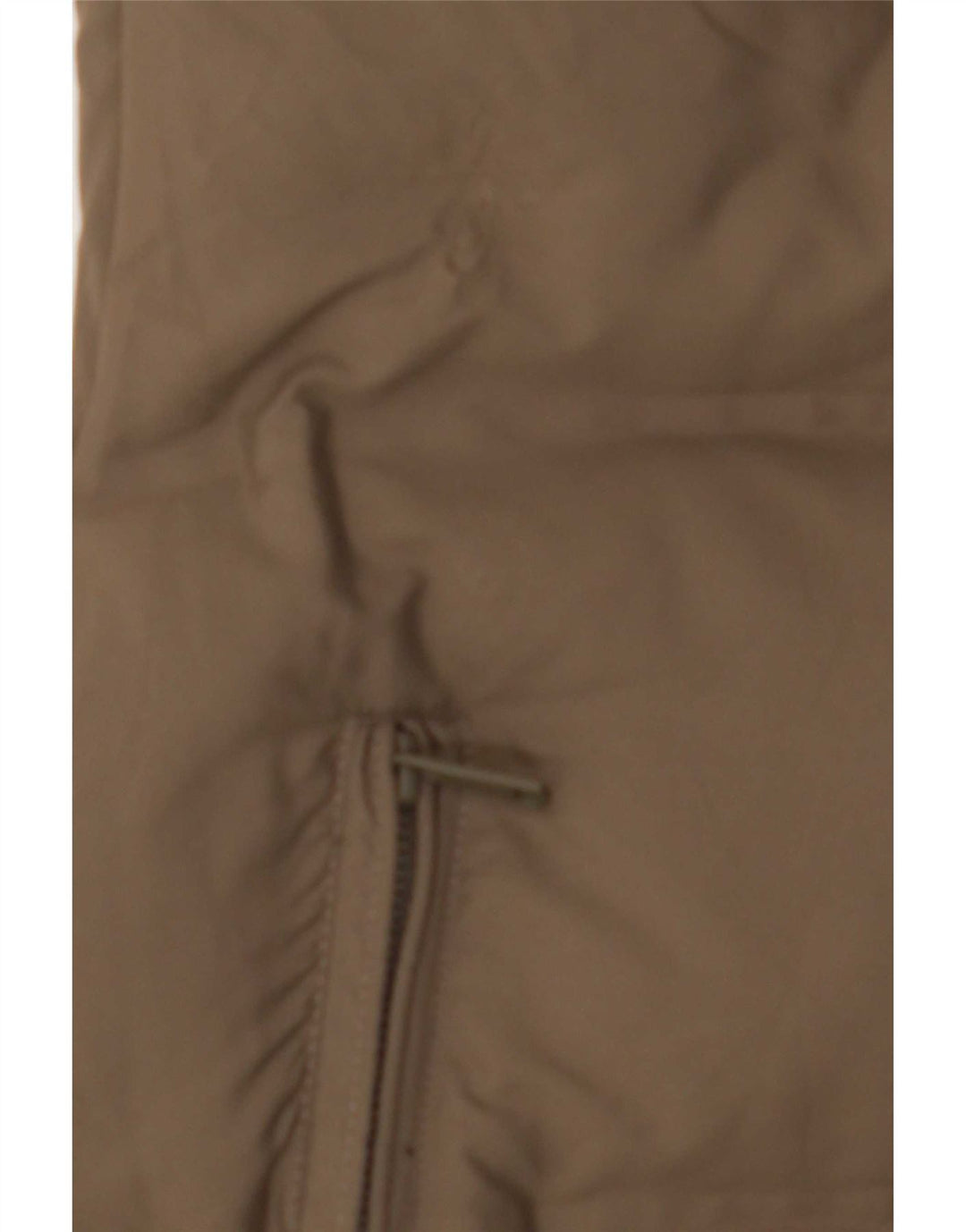Gilet imbottito da donna Zara UK 14 medio poliestere kaki