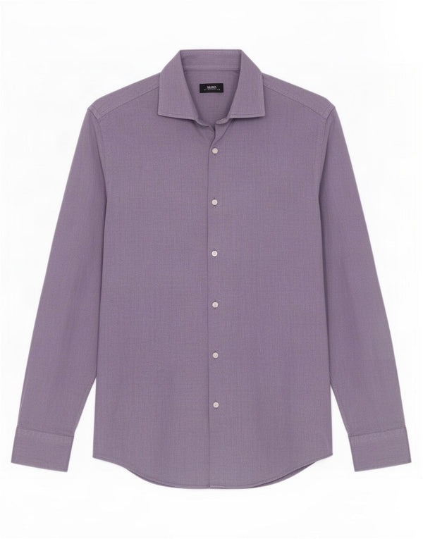 Camicia slim fit da uomo Hugo Boss taglia 37 14 1/2 piccolo cotone blu