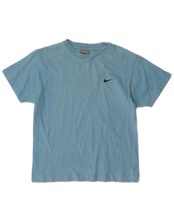 T-shirt da ragazzo Nike Top 11-12 anni in cotone blu medio