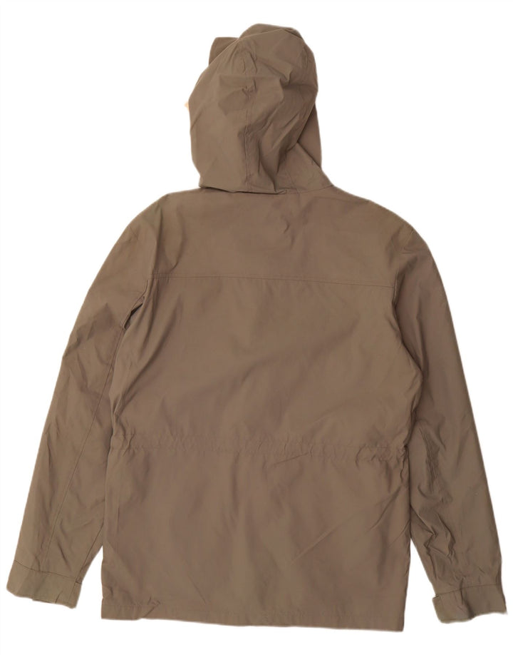 JACK & JONES Giacca utilitaria da uomo con cappuccio UK 38 Nylon grigio medio