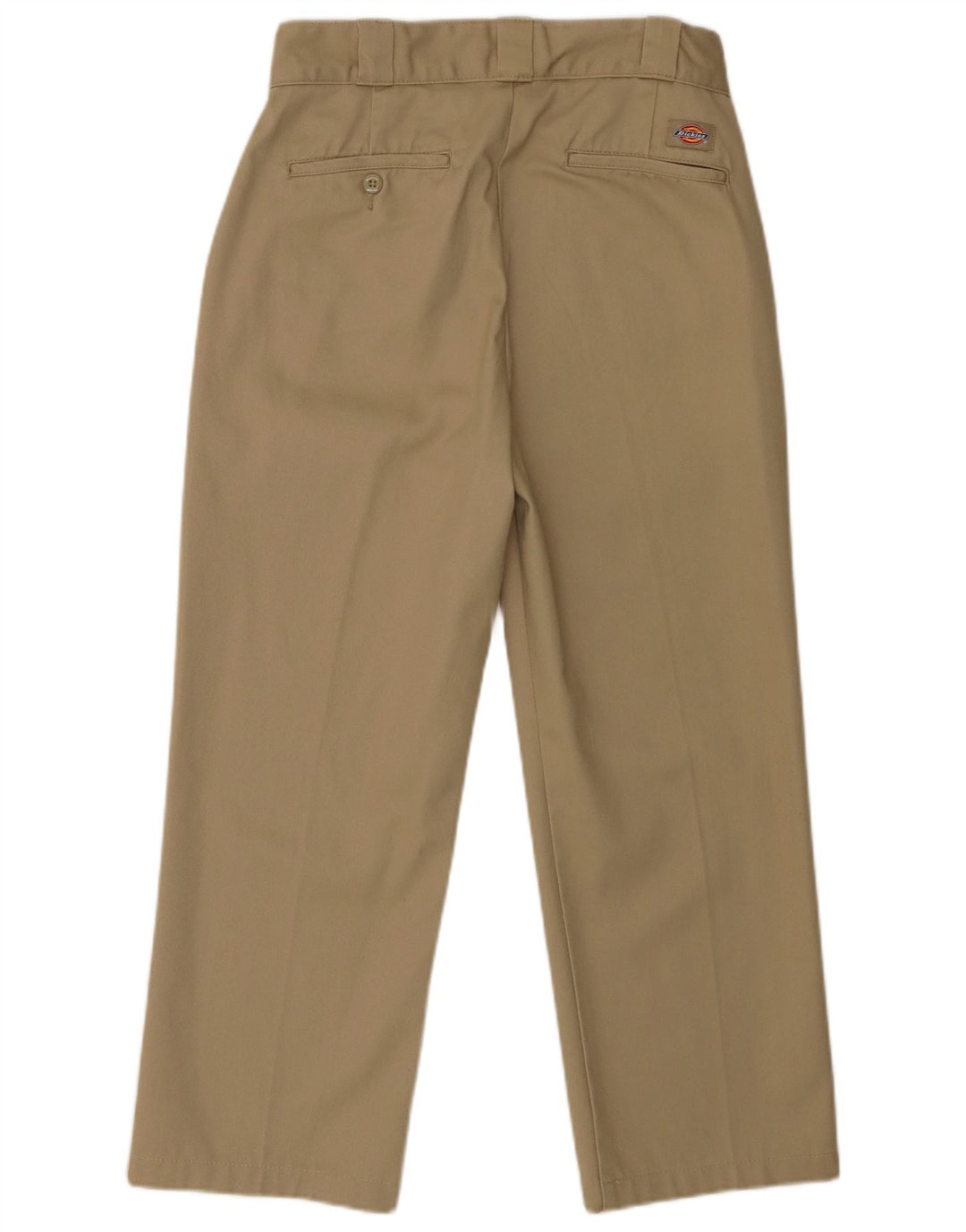 Pantaloni chino dritti da uomo Dickies W28 L25 poliestere marrone