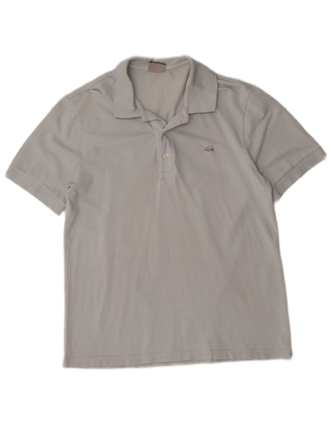 Polo da uomo Lacoste taglia 4 in cotone blu medio