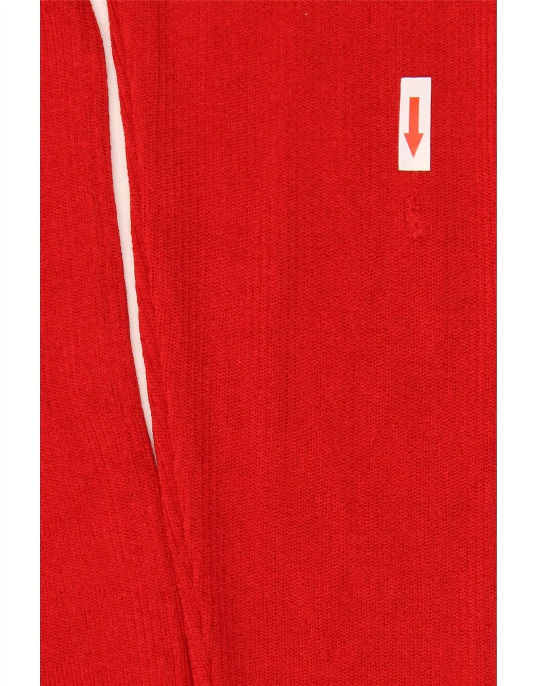 Maglione maglione con scollo a V da donna Vogue UK 14 Grande viscosa rossa
