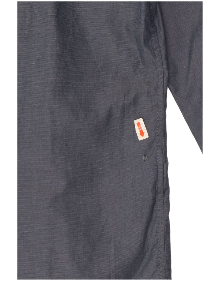 Camicia da uomo Hugo Boss taglia 16 41 grande cotone blu navy