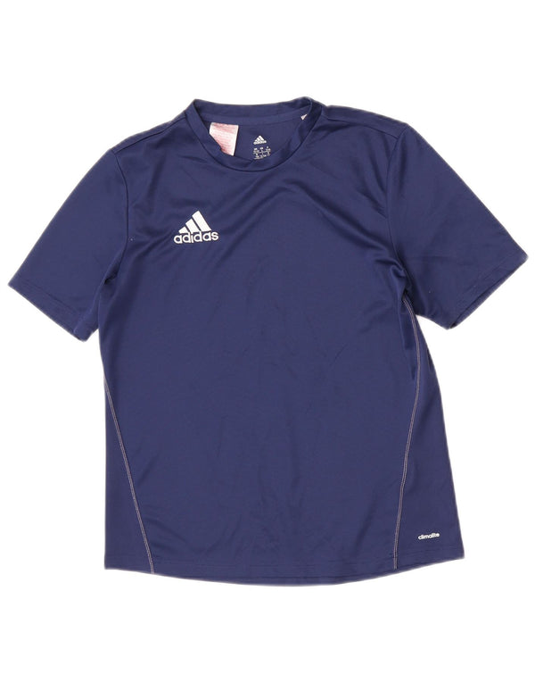 Maglietta Adidas Bambina Climalite 13-14 anni Blu Navy