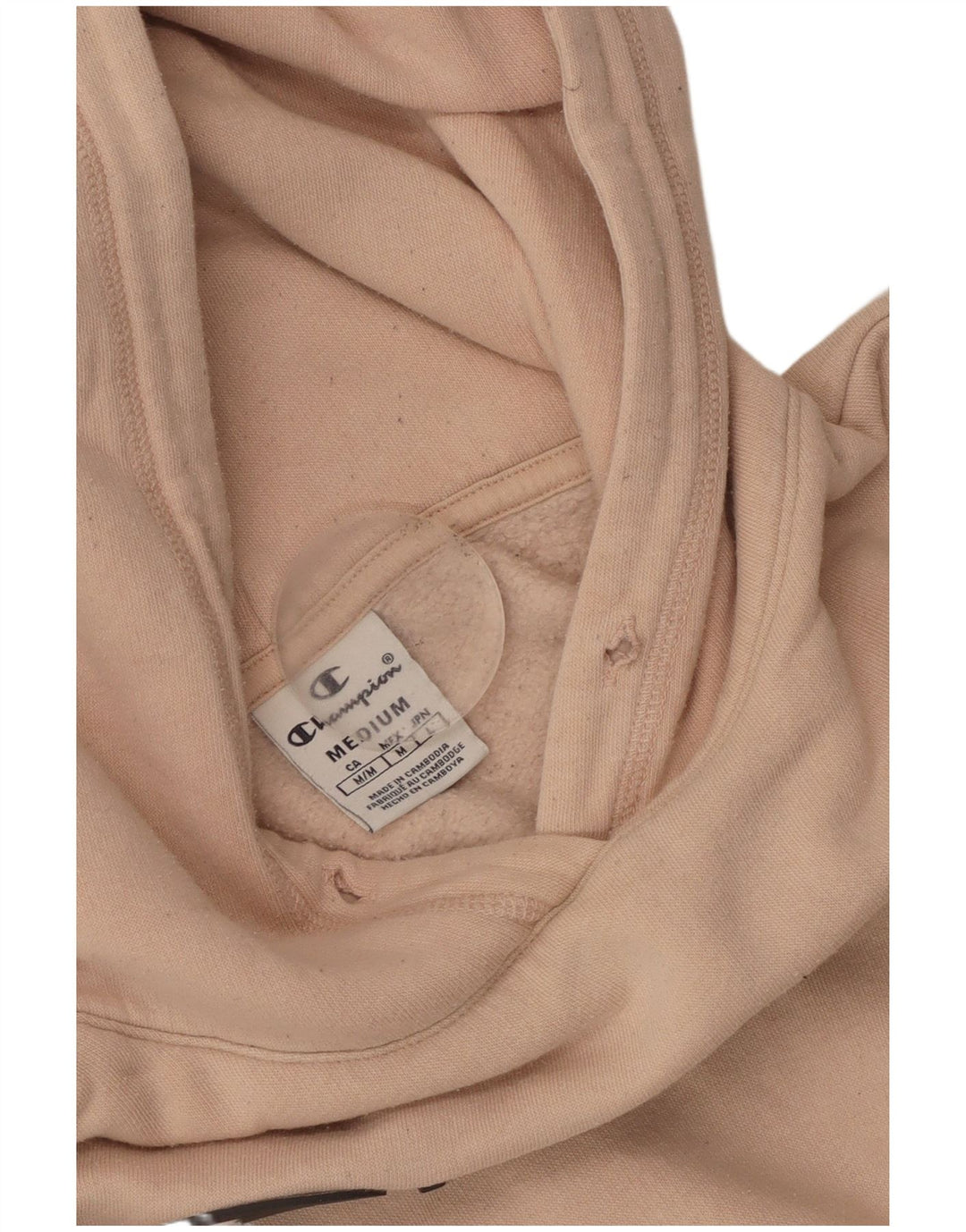 Maglione con cappuccio grafico da donna CHAMPION UK 12 Rosa medio