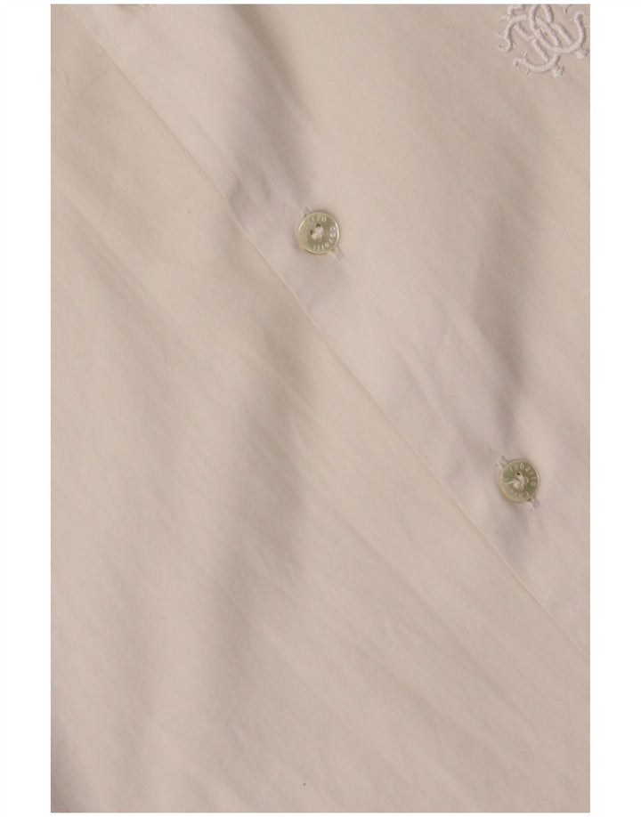 Camicia da uomo Roberto Cavalli taglia 41 16 grande cotone bianco