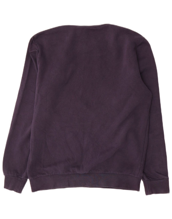 Felpa da uomo Adidas maglione medio blu navy poliestere