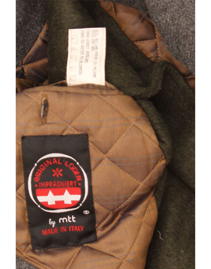 Cappotto vintage da uomo UK 42 XL in lana kaki