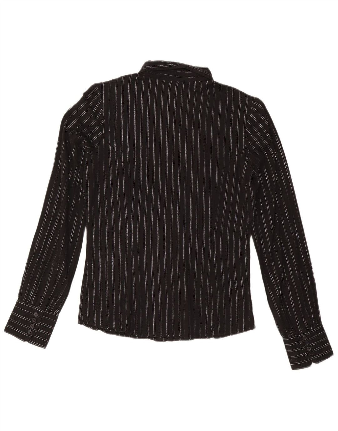 Camicia da donna Carrera UK 10 piccola in cotone a righe nere