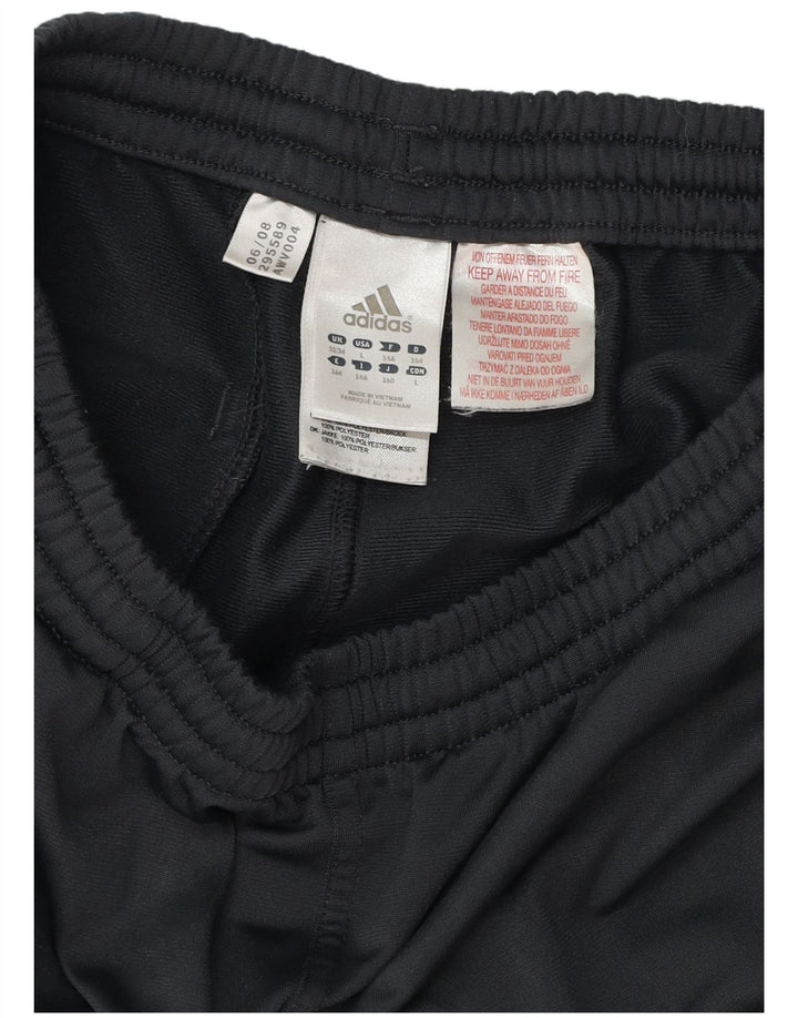 Pantaloni della tuta da ragazzo Adidas 13-14 anni in poliestere grigio