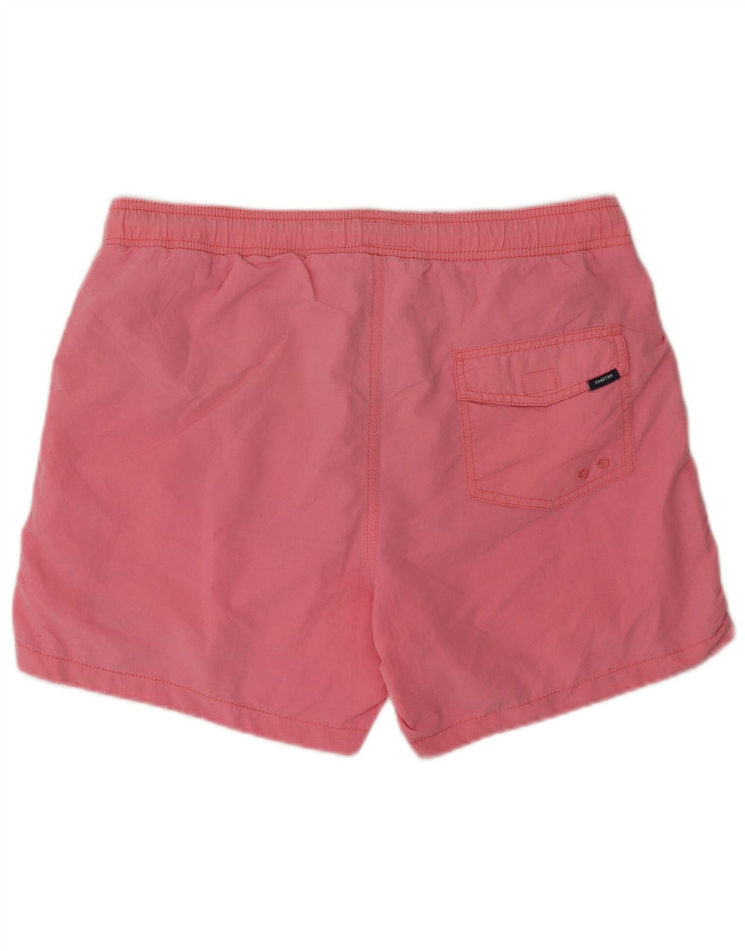 Pantaloncini da bagno grafici da uomo Gaastra in nylon rosa medio