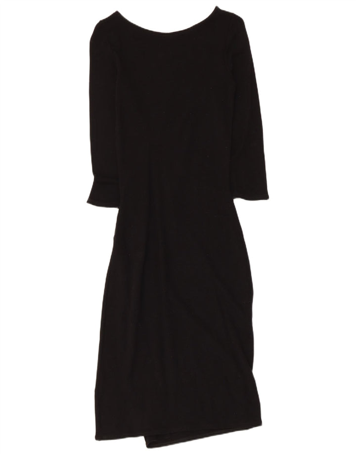 PHASE EIGHT Abito tubino da donna con maniche a 3/4 UK 10 Piccolo Nero