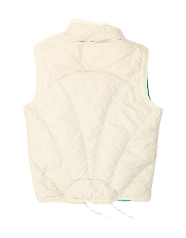 Gilet imbottito reversibile oversize da donna Dolomite UK 14 medio bianco