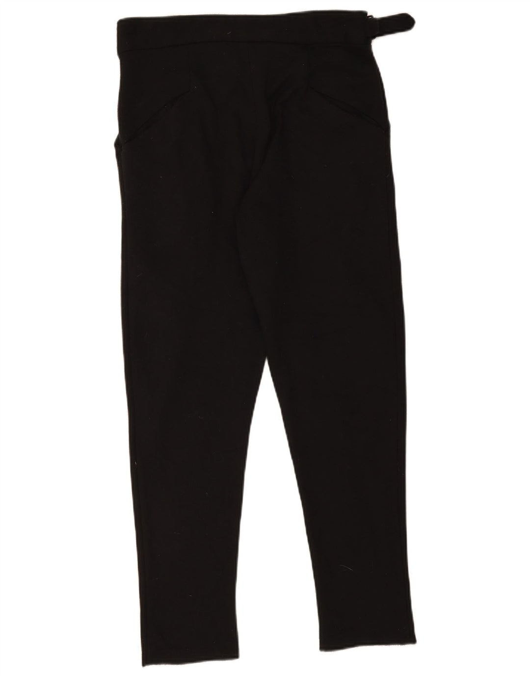 Pantaloni da abito affusolati da uomo Zara medi W31 L27 poliestere nero