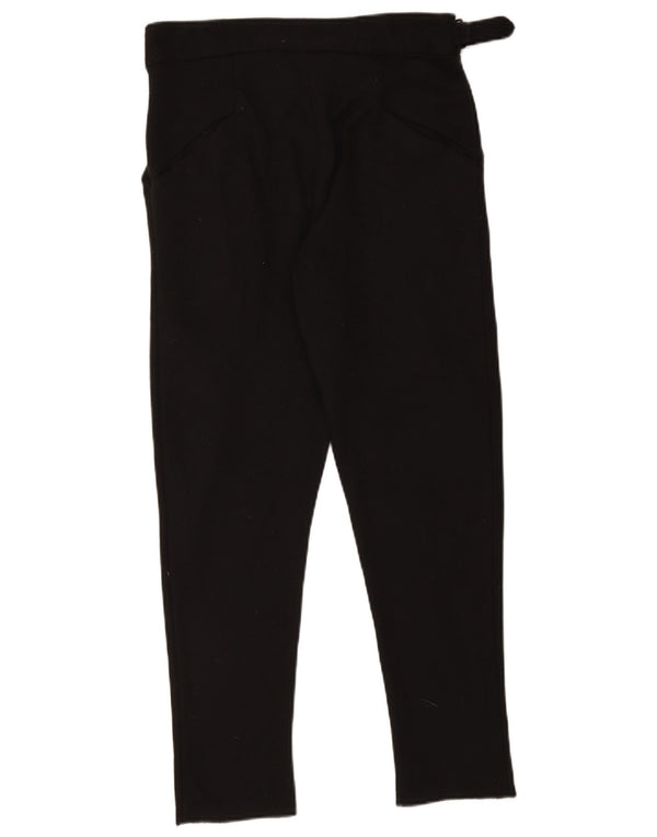 Pantaloni da abito affusolati da uomo Zara medi W31 L27 poliestere nero