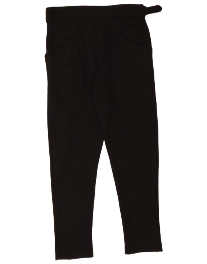 Pantaloni da abito affusolati da uomo Zara medi W31 L27 poliestere nero