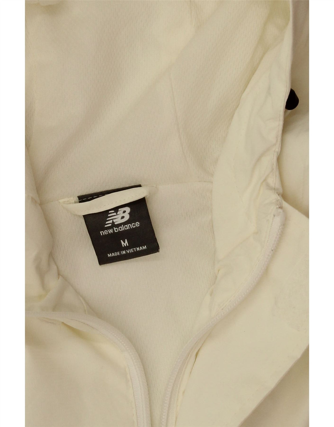 Giacca a vento oversize con cappuccio da donna New Balance UK 14 Medium White