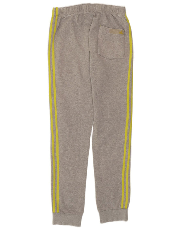 Pantaloni da tuta grafica da uomo Adidas Joggers piccoli in cotone grigio