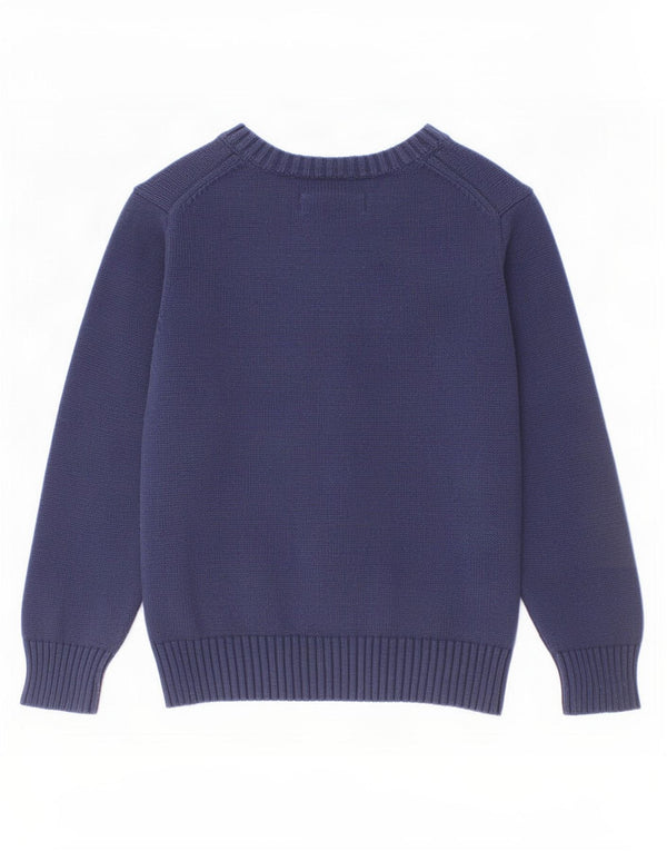 Polo Ralph Lauren Maglione da neonato con scollo a V 18-24 mesi Blu navy