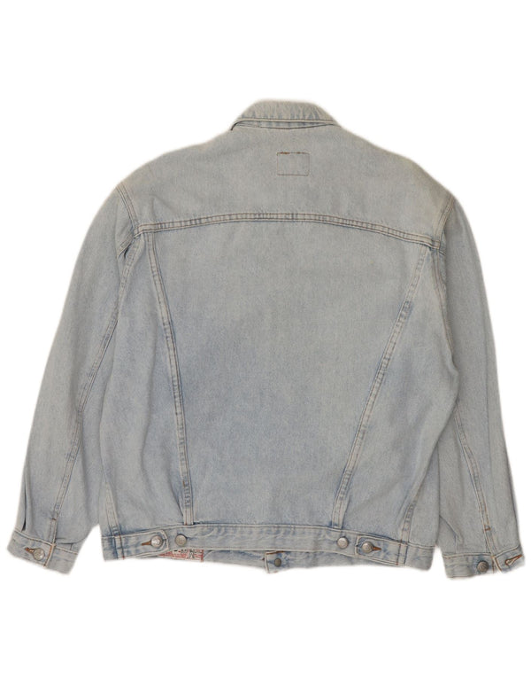 Giacca di jeans da uomo RIFLE UK 40 grande cotone blu