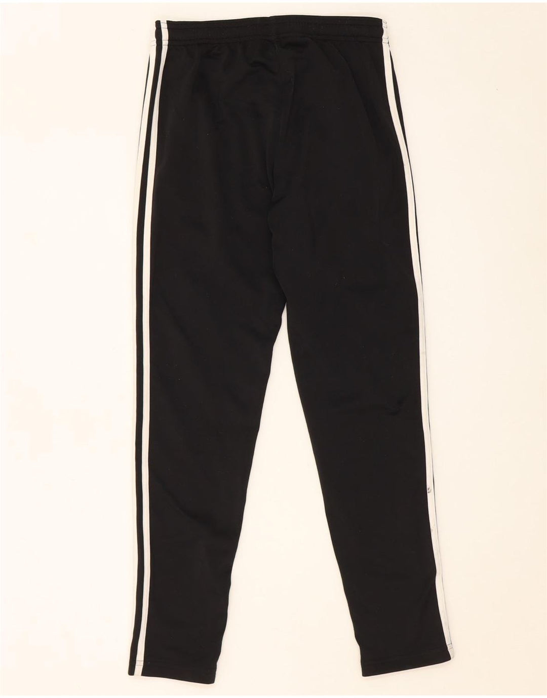 Pantaloni della tuta da ragazzo Adidas 11-12 anni in poliestere nero
