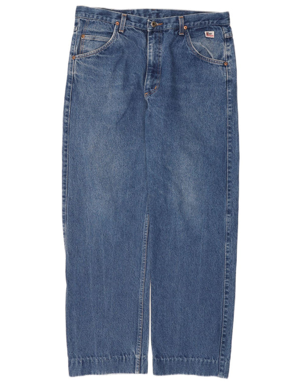 Jeans dritti da uomo Roy Rogers W38 L30 Blu