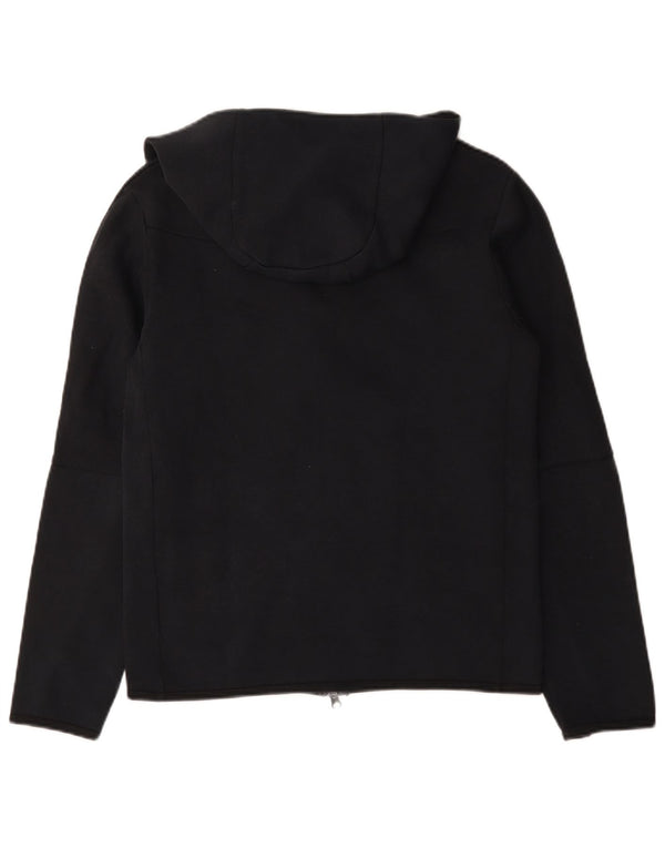 Felpa con cappuccio e zip Nike da uomo, piccola, in cotone blu navy
