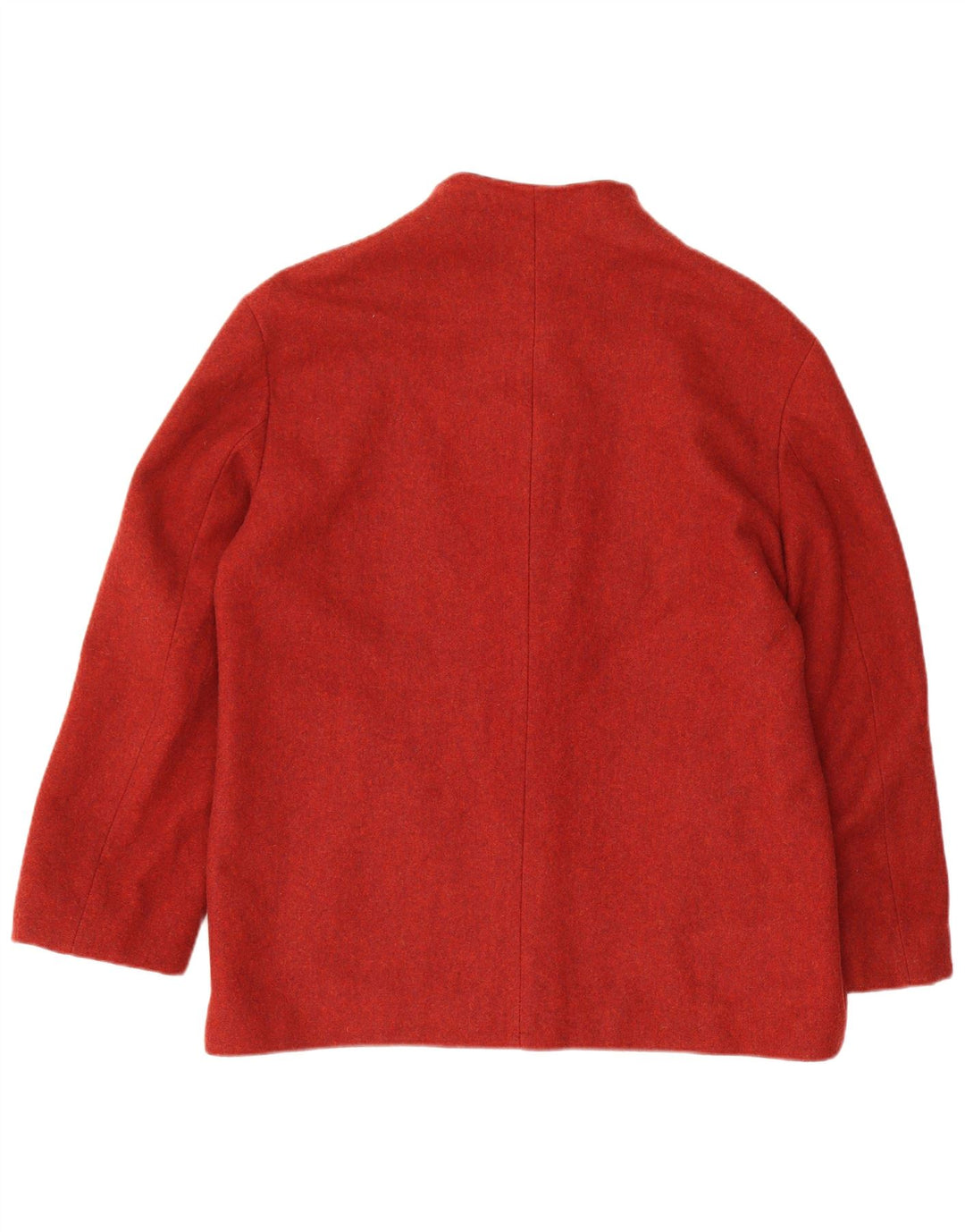 Soprabito corto oversize da donna Marks & Spencer UK 10 piccolo rosso chiazzato