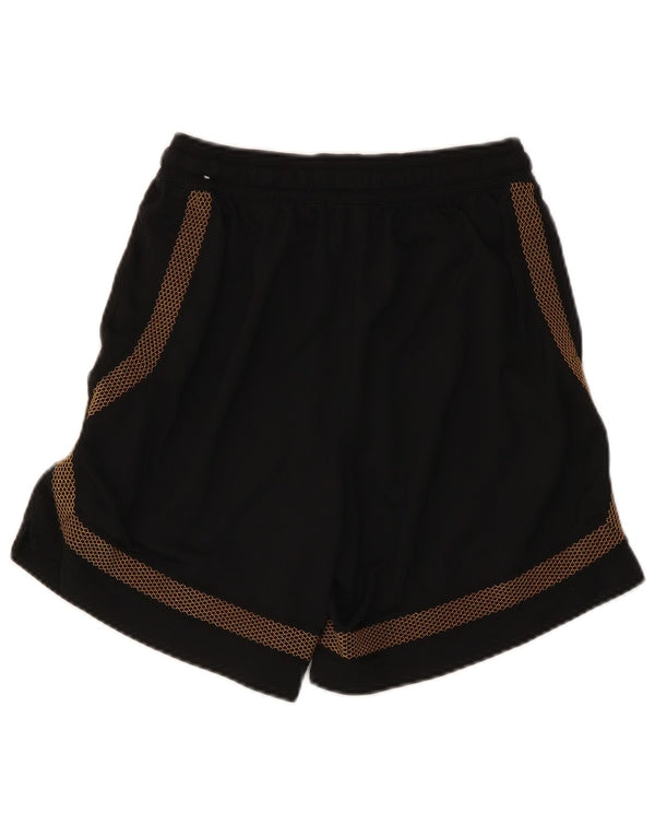 Pantaloncini sportivi Nike Dri Fit da uomo piccoli in poliestere geometrico nero