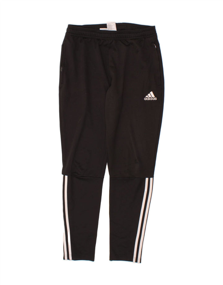 ADIDAS Mens Tracksuit Trousers Medium Black Polyester Vintage Adidas and Second-Hand Adidas from Messina Hembry 