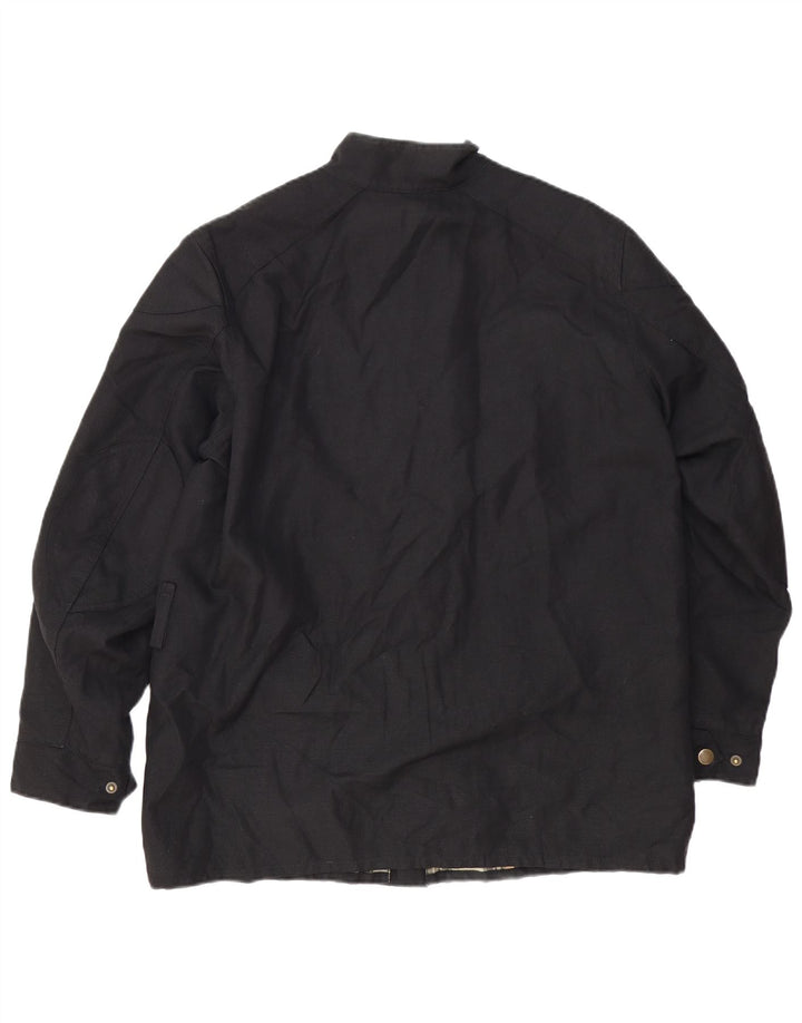 Giacca utilitaria da uomo BELSTAFF UK 38 cotone nero medio
