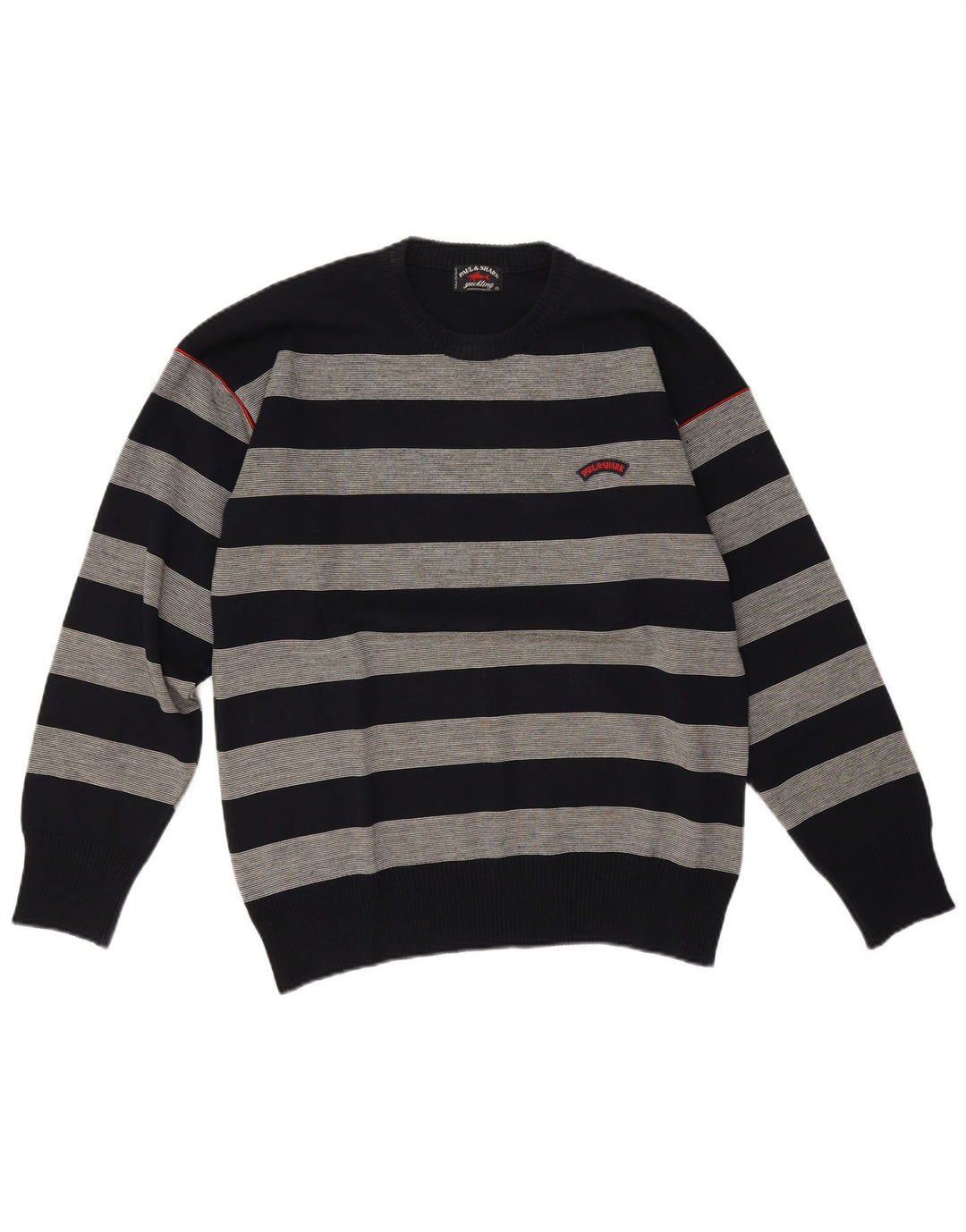 Paul & Shark Maglione girocollo da uomo a righe medie blu navy