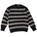 Paul & Shark Maglione girocollo da uomo a righe medie blu navy